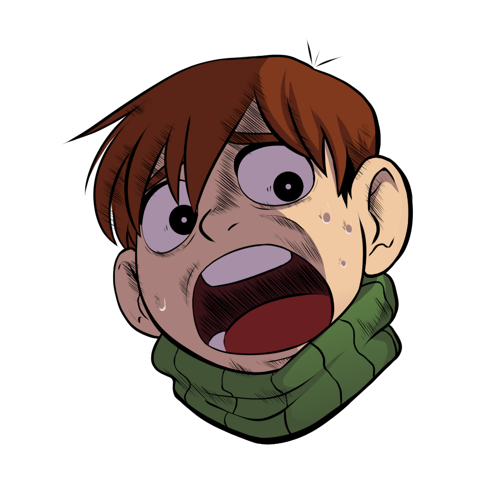 Screaming Halfling Sticker