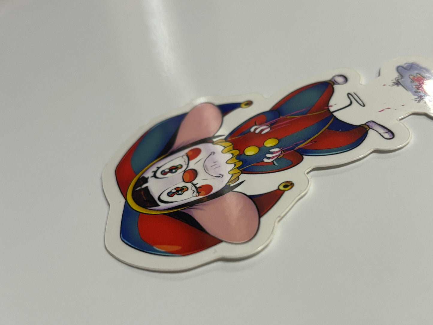 Sad Cotton Candy Mouse Sticker