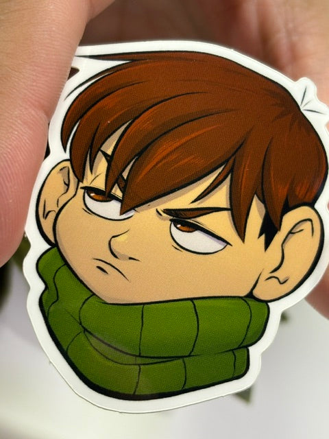 Unamused Halfling Sticker