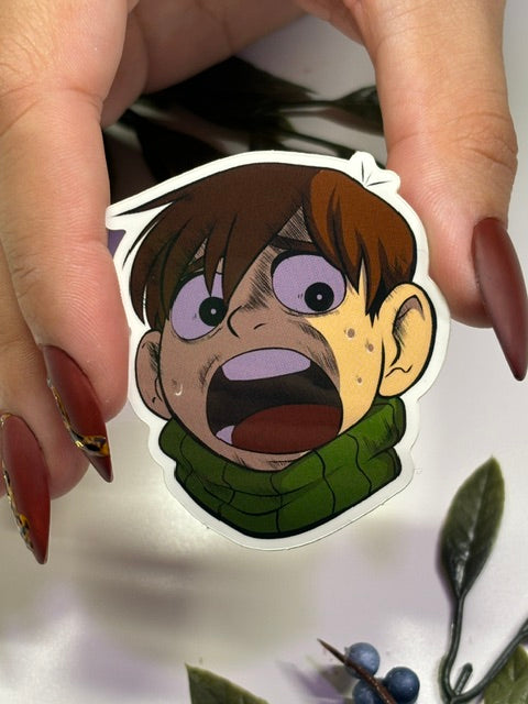 Screaming Halfling Sticker