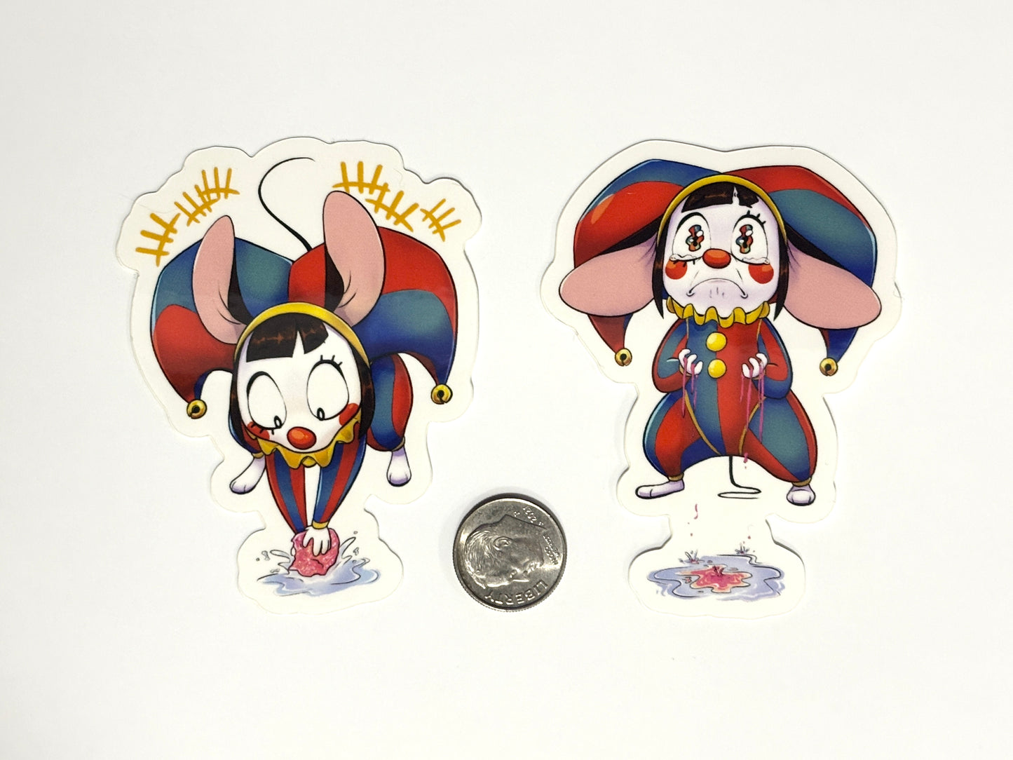 Happy Cotton Candy Mouse Sticker